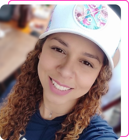 Foto de Vivi sorrindo